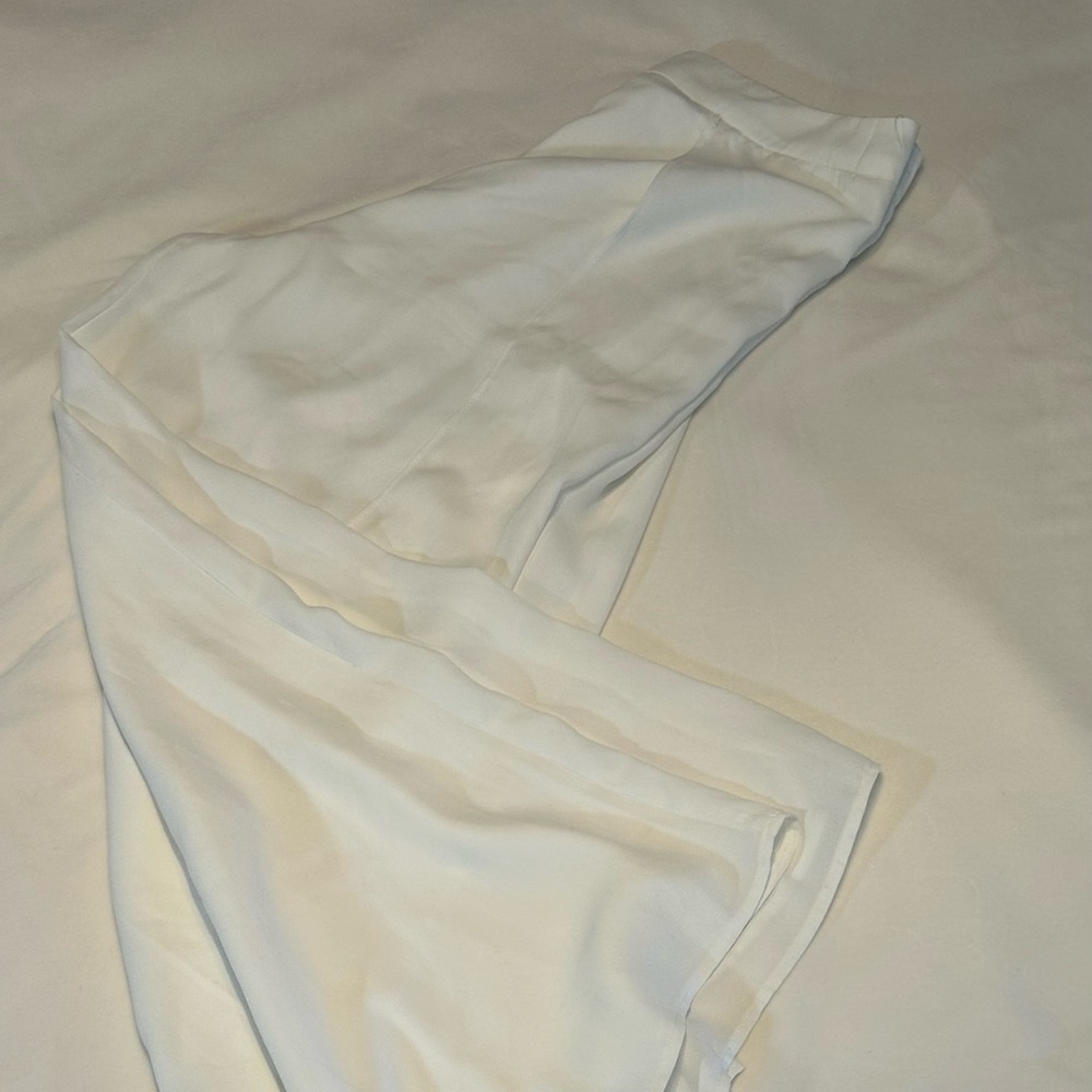Lulu's Wide Leg Pants - Cream